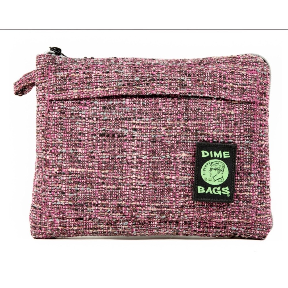 10" Padded Pouch From Dime Bags-Static Pink NWT
